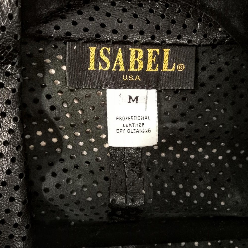 Leather Open Jacket - Picture 3 of 4